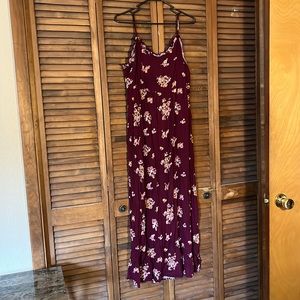 Floral maxi dress